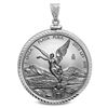 Image 1 : 2019 1 oz Silver Libertad Pendant (Diamond-ScrewTop Bezel)