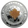 Image 1 : 2016 Canada 1 oz Silver $20 Majestic Maple Leaves (w/Drusy Stone)