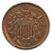 Image 2 : 1871 Two Cent Piece MS-65+ PCGS CAC (Brown)
