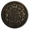 Image 1 : 1871 Two Cent Piece VF