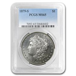 1879-S Morgan Dollar MS-65 PCGS