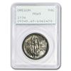 Image 1 : 1936 Oregon Trail Memorial Half Dollar MS-65 PCGS (Rattler)