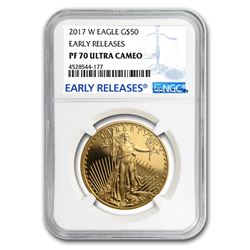 2017-W 1 oz Proof Gold American Eagle PF-70 NGC (ER)