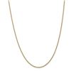 Image 1 : 14k Gold 1.8 mm Solid Polished Cable Chain Necklace - 20 in.