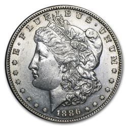 1886-S Morgan Dollar AU