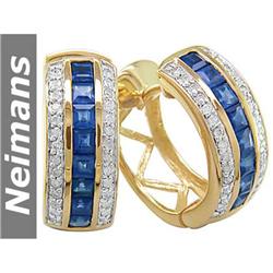 Gem Certified 1.50 ct Green Sapphire & Diamond Ring 14k