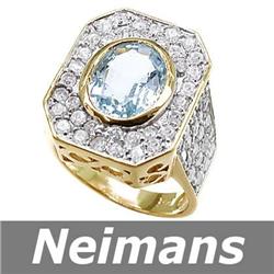 Certified 1.50 ct Pink Sapphire & Pink Spinel Ring 14kt