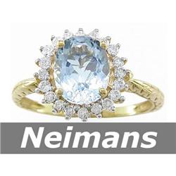 Certified 1.75 ct Amethyst & Diamond Earrings 14kt Gold