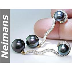 Certified .75 ct Blue Diamond & Tanzanite Ring 14k Gold