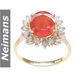 USGL Certified 1.00 ct Burma Ruby Ring Solid 14kt Gold