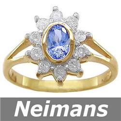 USGL Certified 1.00 ct Amethyst Stud Earrings 14kt Gold