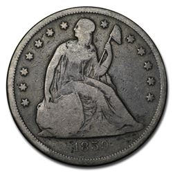 1859-O Liberty Seated Dollar VG