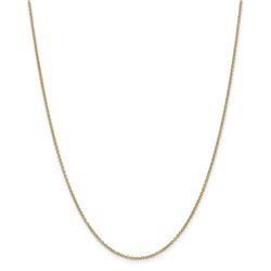 14k Yellow Gold 1.4 mm Cable Chain - 22 in.