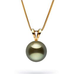 Black Tahitian Pearl Classic Solitaire Pendant