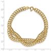 Image 2 : 14k Yellow Gold Link Bracelet - 7 in.