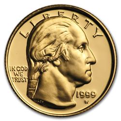 1999-W Gold $5 Commem George Washington Proof (Coin Only)