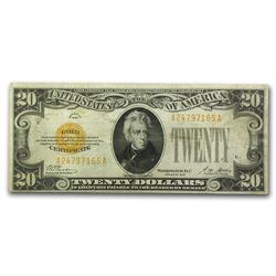 1928 $20 Gold Certificate Fine