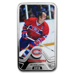 2019 Canada 1.5 oz Silver $25 Montreal Canadiens: Yvan Cournoyer