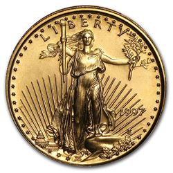 1997 1/10 oz Gold American Eagle BU