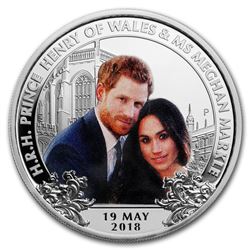 2018 Australia 1 oz Silver Royal Wedding Proof
