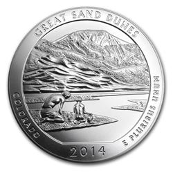 2014 5 oz Silver ATB Great Sand Dunes National Park, CO