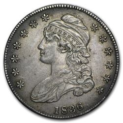 1836 Capped Bust Half Dollar XF