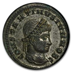 Roman Empire Bi Nummus Emperor Constantine II (317-337 AD) NGC AU