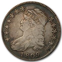1809 Capped Bust Half Dollar VF