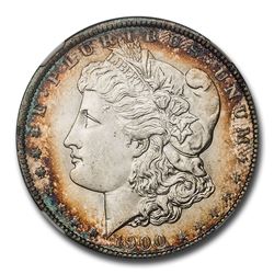 1900-O Morgan Dollar MS-65 NGC CAC (Beautiful Toning)
