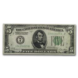 1928-A (7-Chicago) $5.00 FRN VF