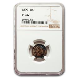 1899 Barber Dime PF-66 NGC