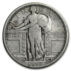 1917-S Standing Liberty Quarter Type-I Fine