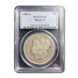 1903-S Morgan Dollar Fine-15 PCGS (Micro S)