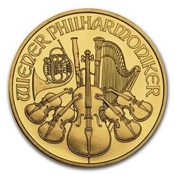 Austria 1 oz Gold Philharmonic BU (Random Year)