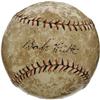 Image 1 : Circa 1920 "Babe" Ruth Single Signed Baseball.