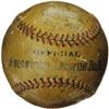 Image 4 : 1925 Herb Pennock & Aaron Ward Signed Baseball.