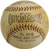 Image 2 : Circa 1927 "Babe" Ruth Single Signed Baseball.