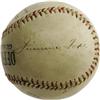 Image 1 : Circa 1929 Jimmie Foxx & Connie Mack Signed Base