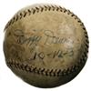 Image 2 : 1920's-30's Babe Ruth & Dizzy Dean Signed Baseba