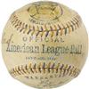 Image 2 : Circa 1930 Sam Crawford Single Signed Baseball.