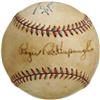Image 1 : Early 1930's Roger Peckinpaugh Single Signed Bas