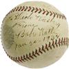 Image 1 : 1932 Babe Ruth Single Signed Baseball. One of t