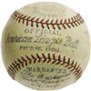 Image 2 : 1932 Babe Ruth Single Signed Baseball. One of t