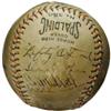 Image 3 : 1933 Babe Ruth, Mel Ott, John McGraw Signed Base