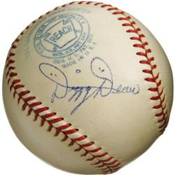 1940's Dizzy Dean Single Signed Baseball. One o