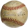Image 1 : 1942 Jimmie Foxx Single Signed Baseball. Unique