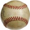 Image 4 : 1942 Jimmie Foxx Single Signed Baseball. Unique
