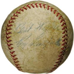 1950's Roy Campanella Single Signed Baseball. O