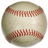 Image 1 : 1961 Pepper Martin Single Signed "Stat" Baseball