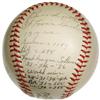 Image 2 : 1961 Pepper Martin Single Signed "Stat" Baseball